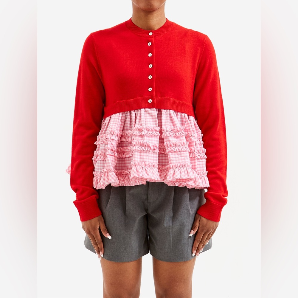 Sandy Liang Pawpaw cardigan XL